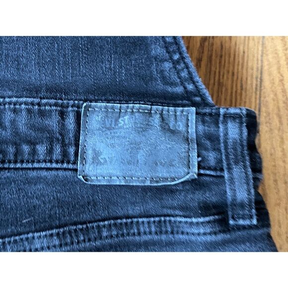 Levi's Black Denim Zip Up Coveralls Overalls Jumpsuit Jeans  Women's Size 32 - Picture 4 of 9